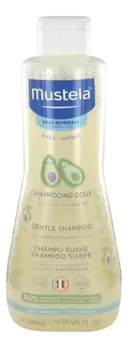Mustela Shampoo Suave Hipoalergénico Sin Lágrimas Bebé 500ml