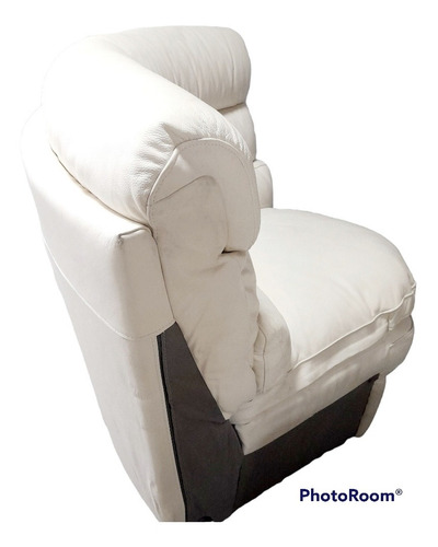 Imagen 7 de 10 de Juego De Muebles De Cuero, Color Blanco.