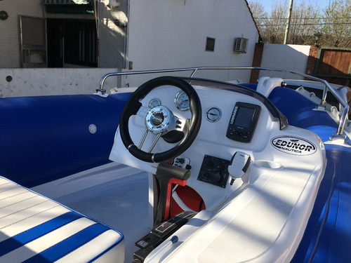 Semirrigido Edunor 520 Con Mercury 60 4t Ct (pata 90 Hp)