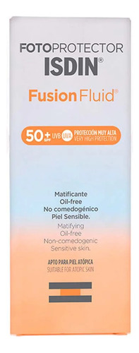 Isdin Fotoprotector Fusion Fluid Spf50+ Piel Sensible 50ml