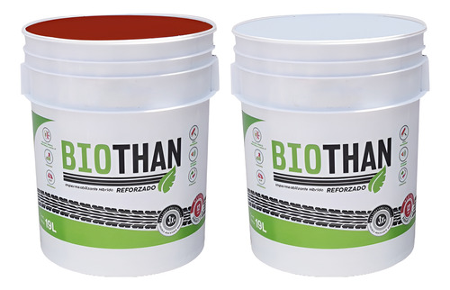 Biothan Impermeabilizante Híbrido De Poliuretano 2 Cub 19 L