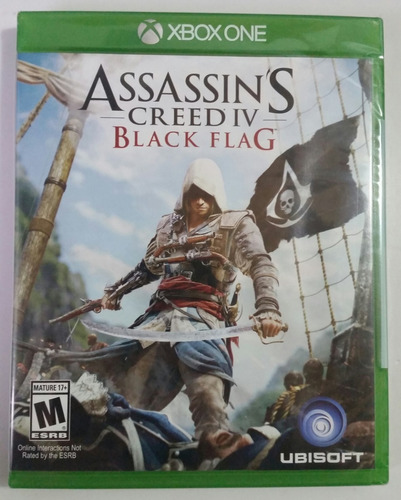 Assassins Creed Iv Black Flag--nuevo Sellado Físico Xbox One