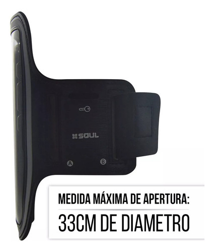 Funda Brazalete Porta Celular Tactil Brazo Para Correr 6 Pul