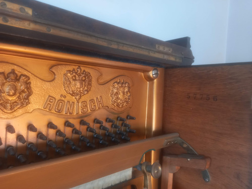 Piano Vertical Rönisch (alemán) Marrón (Usado)