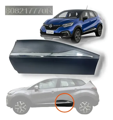 Friso Porta Traseira Esquerda Renault Captur 2017 A 2023