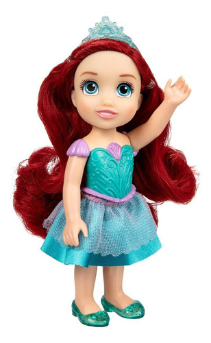 Muñeca Disney Princesa Mini 15cm Ariel Sirenita
