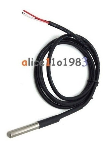 Imagen 2 de 4 de Sensor De Temperatura Ds18b20 Inoxidable Impermeable Arduino