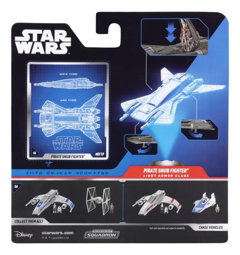 Star Wars Micro Galaxy Squadron Pirate Snub Fighter