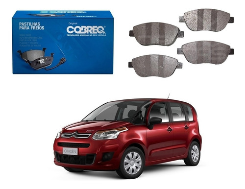 Pastilha Freio Dianteira Cobreq Citroën C3 Picasso 1.6 2015