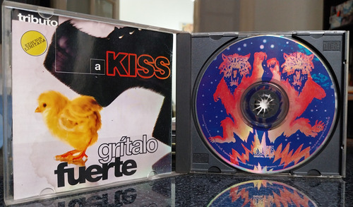 Cd Int Vs - Tributo A Kiss - Gritalo Fuerte - Edfargz