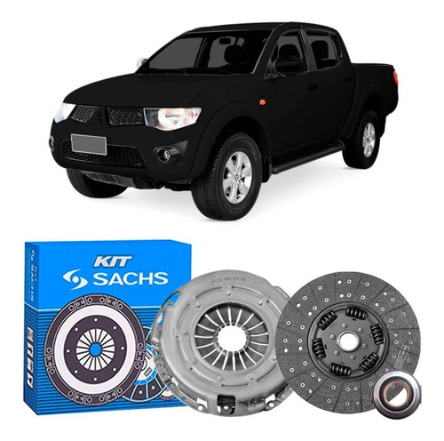 Kit Embreagem Mitsubishi L200 Triton 3.2 2008 A 2018 Sachs