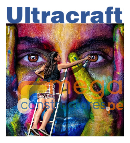 Pintura Spray Color Celeste, 4 Unidades Ultracraf Truper