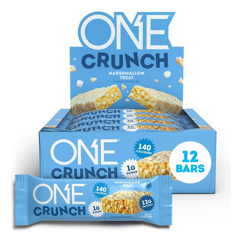 One Barras De Proteinas, Crunch Marshmallow Treat, Barras De