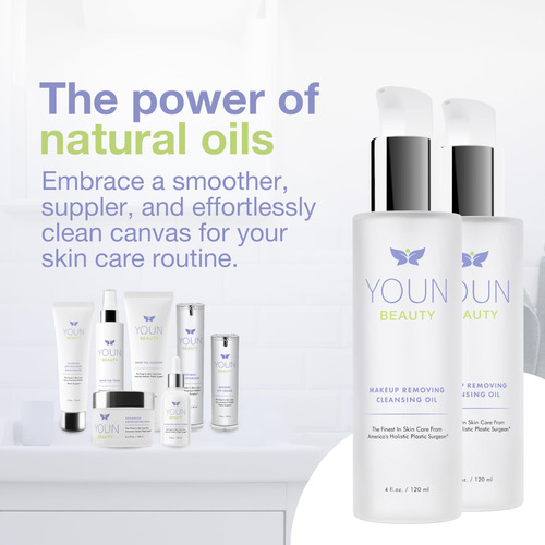 Aceite Limpiador Desmaquillante Youn Beauty 120 Ml Para Toda