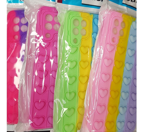 Funda Pop It Antiestres Para Samsung A22 X2 Unidades Oferta Varios Pop It