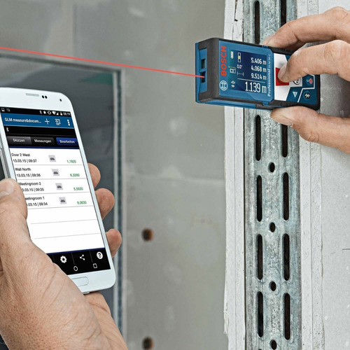 Imagem 4 de 6 de Trena Laser Medidor Distância Bluetooth Glm 50c Bosch