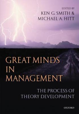 Libro Great Minds In Management : The Process Of Theory D...