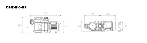 Imagen 3 de 4 de Vulcano BAE 050 - 220V - 0.5 hp