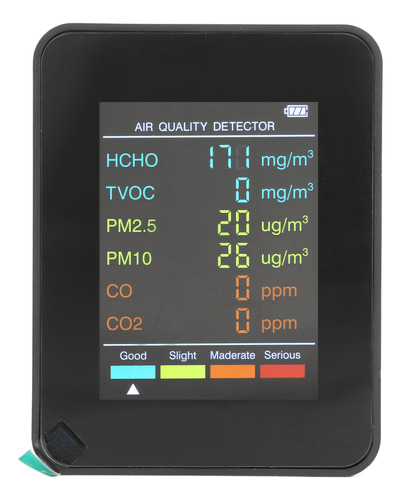 Pantalla Lcd Retroiluminada Portátil De Calidad Air Monitor