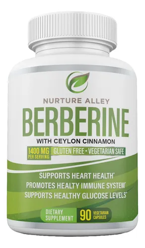 Nurture Alley Berberine Complex - Berberina Hcl 1200 Mg Plus