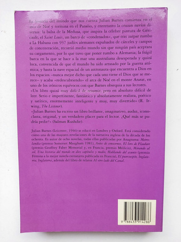 Una Historia Del Mundo En Diez Capítulos Y Medio De Barnes (Usado)