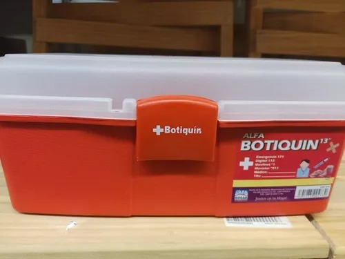 Caja Plástica  Botiquín Primeros Auxilios Organizador