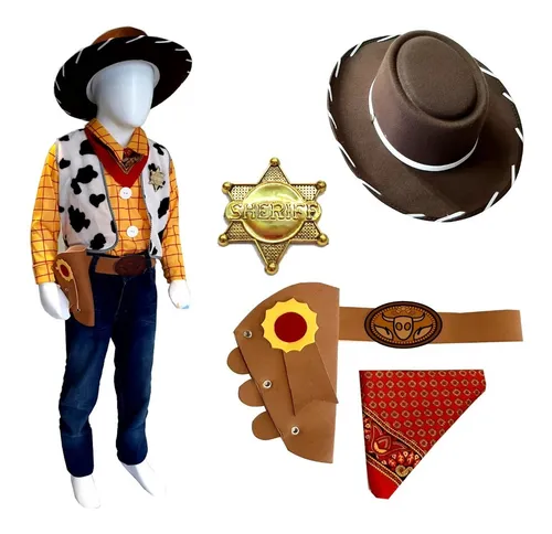 Chaleco de vaquero inspirado en Woody Toy Story estampado de vaca suave  tamaño adulto o niño -  México