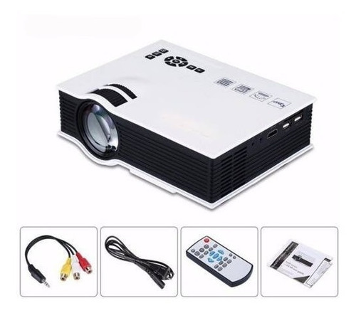 Projetor Led Uc40+ 800 Lumens Hd Hdmi Data Show Xbox Ps4 Top