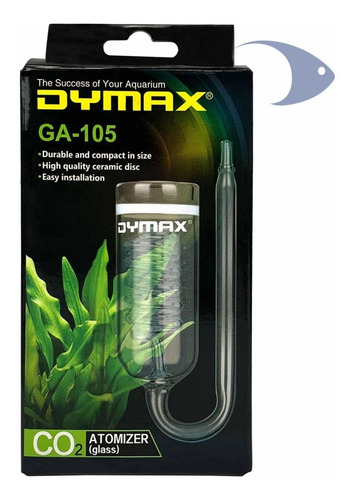 Difusor Atomizador Dymax Co2 Grande Para Acuarios Peces