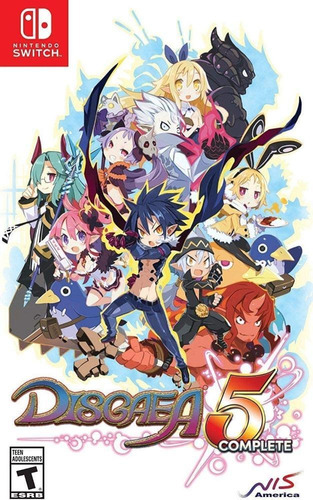 Jogo Disgaea 5 Nintendo Switch Usado Mídia Física