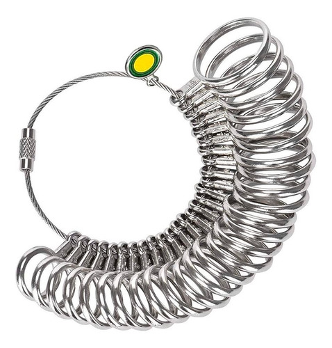 Medidor De Talles Para Anillos Joyería.