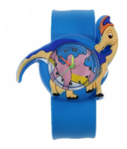 Reloj Niño Dinosaurio En 3d Extensible Auto Ajustable