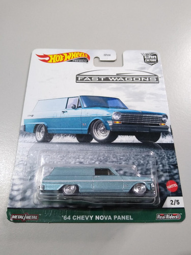 Hot Wheels Premium 2021 - Car Culture - 64 Chevy Nova Panel