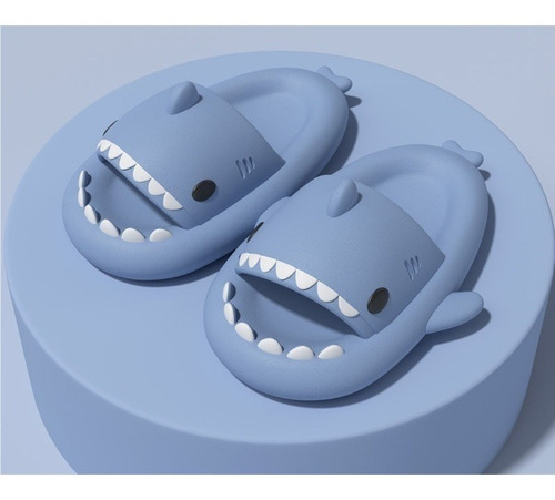 Pantuflas De Tiburón De Dibujos Animados De Suela Gruesa | Meses sin intereses Pantuflas De Tiburón De Dibujos Animados De Suela Gruesa | Meses sin intereses