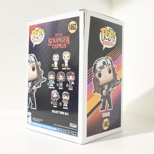 Funko Pop! Netflix Stranger Things - Eddie 1462 Exclusivo (Usado)