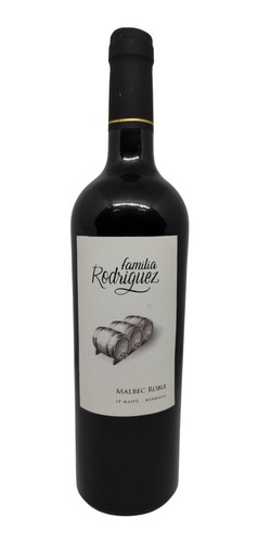 Vino Familia Rodriguez Malbec Roble 750ml. - Artesanal