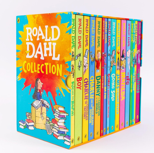 Book : Roald Dahl Collection 16 Books Box Set - Roald Dahl