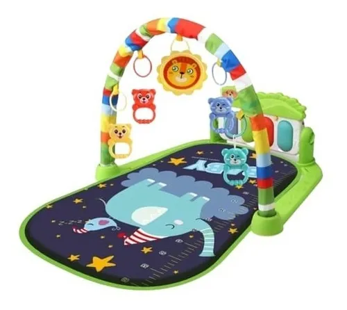Beb Gimnasio Musical Con Piano Y Luces Multifuncional Rfv