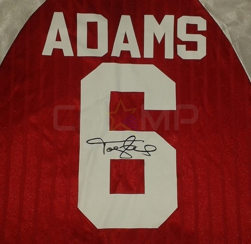 Jersey Firmado Tony Adams Arsenal Autografo Retro 1992-94