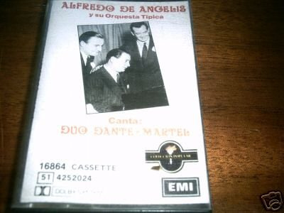 Alfredo De Angelis-dante-martel  Cassette De Coleccion