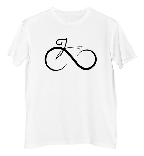 Remera Hombre Bicileta Manzana Ciclismo Deportivo Sano