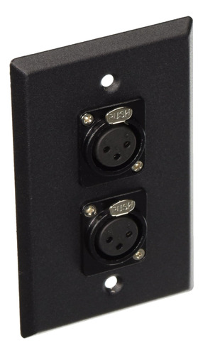 Conectores Hembra Dobles Xlr De Los Altavoces, Placa De Pare