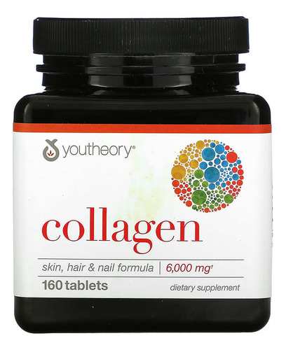 Yourtheory Colágeno Hidrolizado  160 Tablets 
