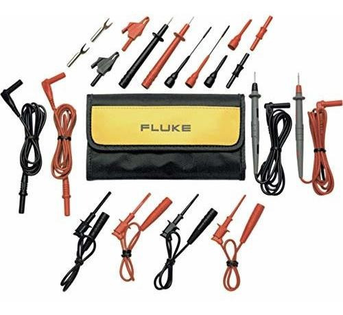 Fluke Tl81a Juego De Cables, Deluxe Electrónico, Rojo - Negr