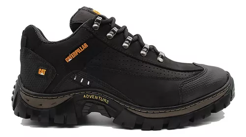 Bota Masculina Caterpillar Resistente em Couro