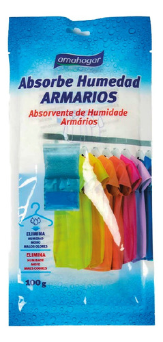 Absorbedor De Humedad Armarios 100g - Amahogar