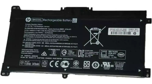 Bk03xl - Bateria Laptop Hp Pavilion X360 100% Original