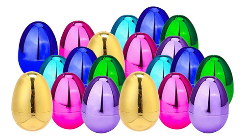 Qipai 20 Piezas De Huevos De Pascua Decoración De Pascua