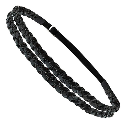 6x Diademas Trenzadas Boho Hippie Banda De Pelo Ajustable