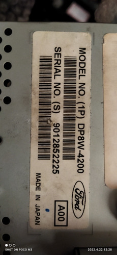 Tela Original Multimídia Rádio Ford Fusion 2012 Dp8w-4200 (Usado)